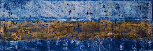 Silent Gilding di Edelgard Schroer, Pittura in vendita su Singulart