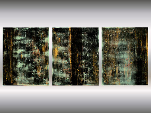 Urban Fragments (Triptychon) von Edelgard Schroer, Malerei kaufen auf Singulart