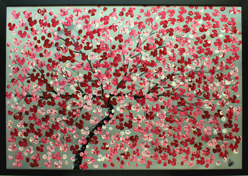 Blossom Canopy von Edelgard Schroer, Malerei kaufen auf Singulart