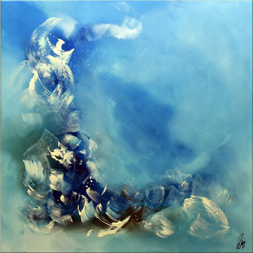 Dancing Clouds by Edelgard Schroer, Painting for Sale on Singulart