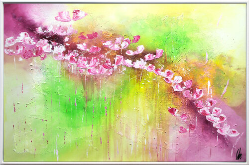 Bloom Current by Edelgard Schroer, Painting for Sale on Singulart