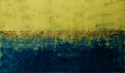 Golden Tide par Edelgard Schroer, Peinture en vente sur Singulart