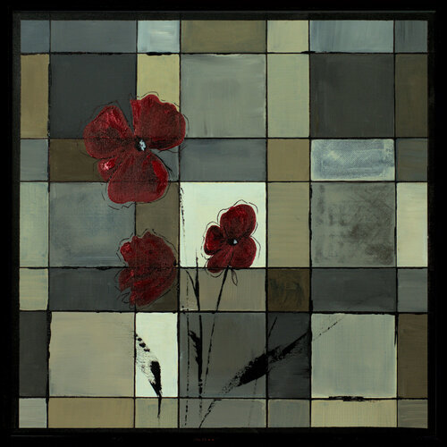 Crimson Harmony by Edelgard Schroer, Painting for Sale on Singulart