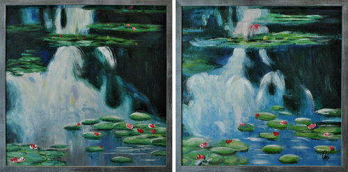 Seerosen von Edelgard Schroer, Malerei kaufen auf Singulart