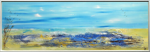 On the Beach di Edelgard Schroer, Pittura in vendita su Singulart