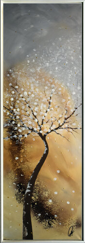 Little White Blossoms di Edelgard Schroer, Pittura in vendita su Singulart