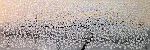 White Dream di Edelgard Schroer, Pittura in vendita su Singulart