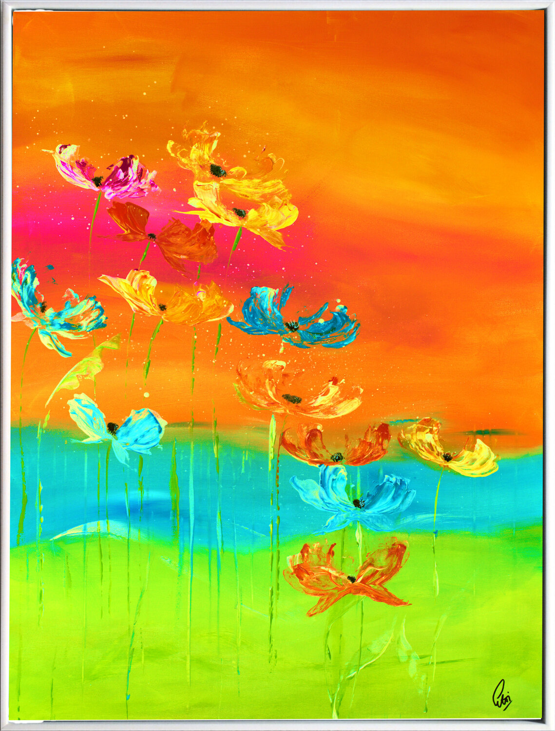 Blossoms at Sunset Edelgard Schroer