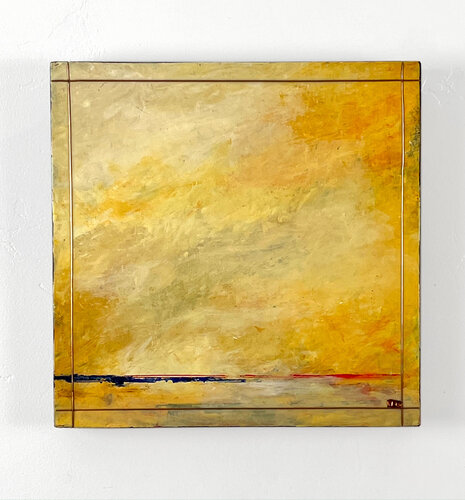 Sun Flower di Wrona Gall, Pittura in vendita su Singulart