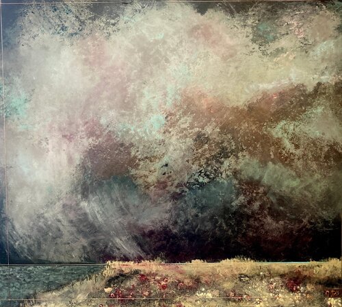 Beyond The Shore di Wrona Gall, Pittura in vendita su Singulart