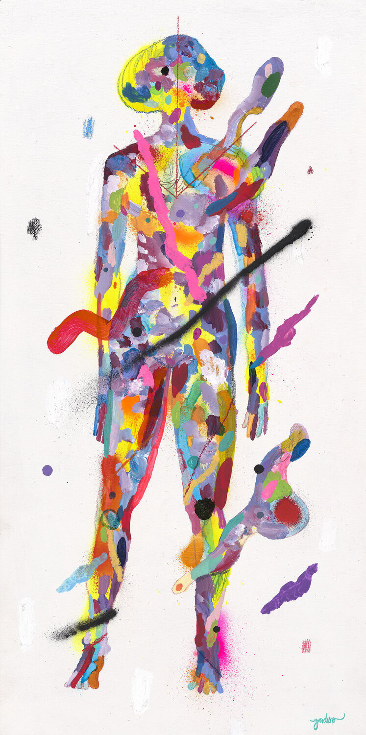 The Power Grid Ken Garduno Originalgemälde zu verkaufen