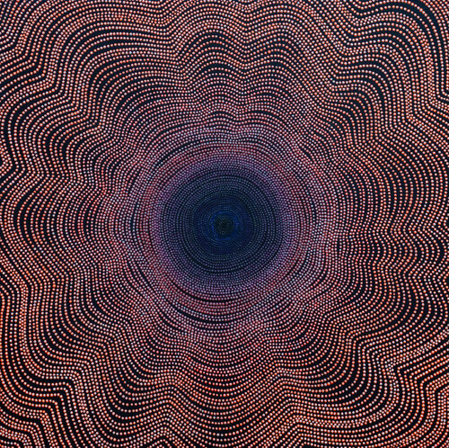 Escape Into Cadmium Orange B de Barbara Kolo, Pintura a la venta en Singulart