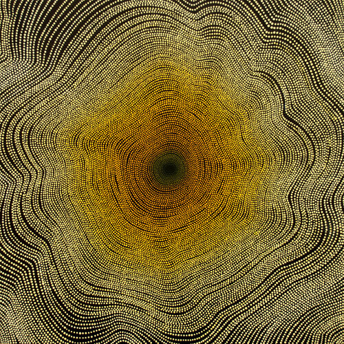 Escape Into Cadium Yellow de Barbara Kolo, Pintura a la venta en Singulart