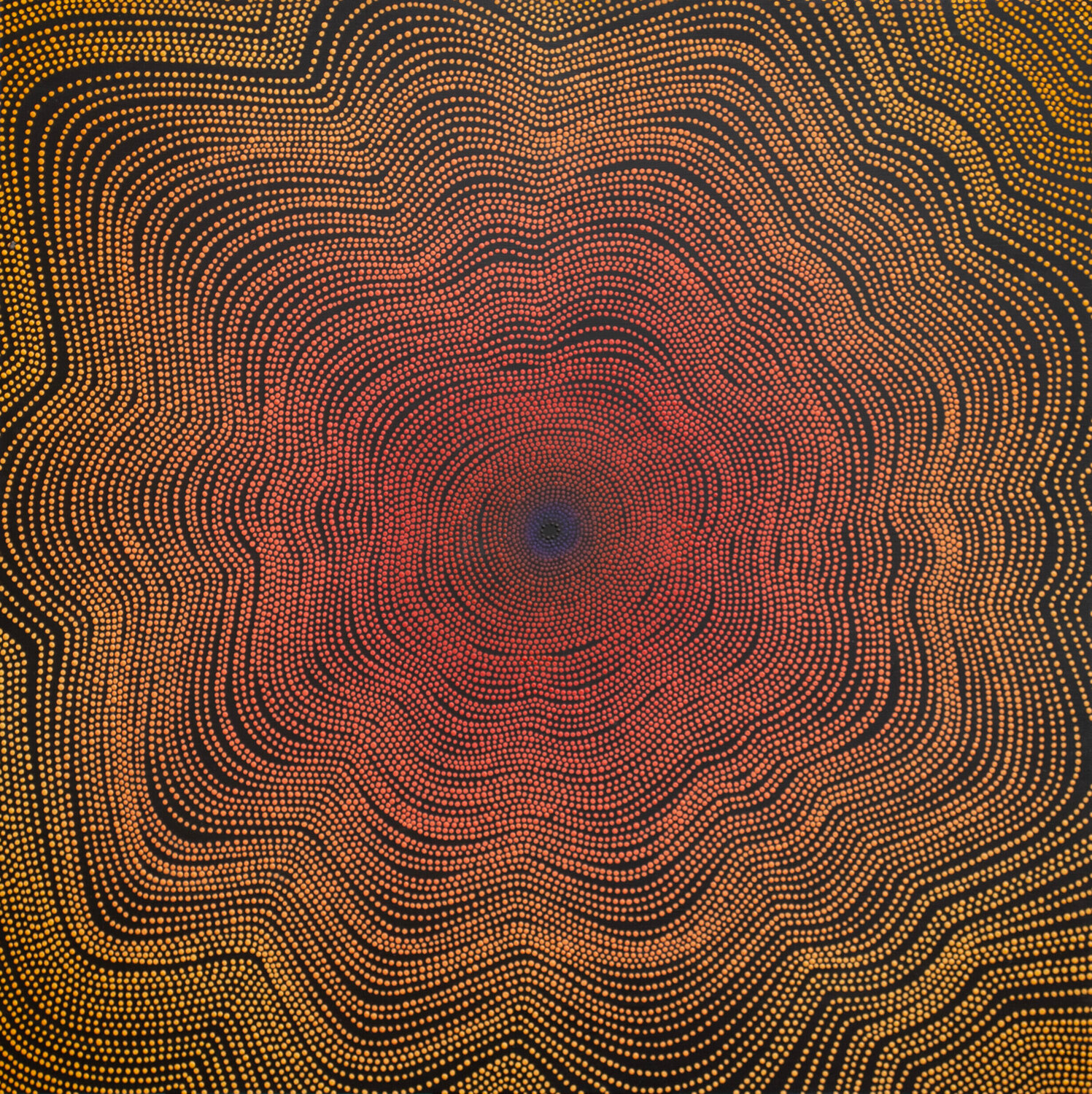 Escape Into Red Ochre Waves Barbara Kolo