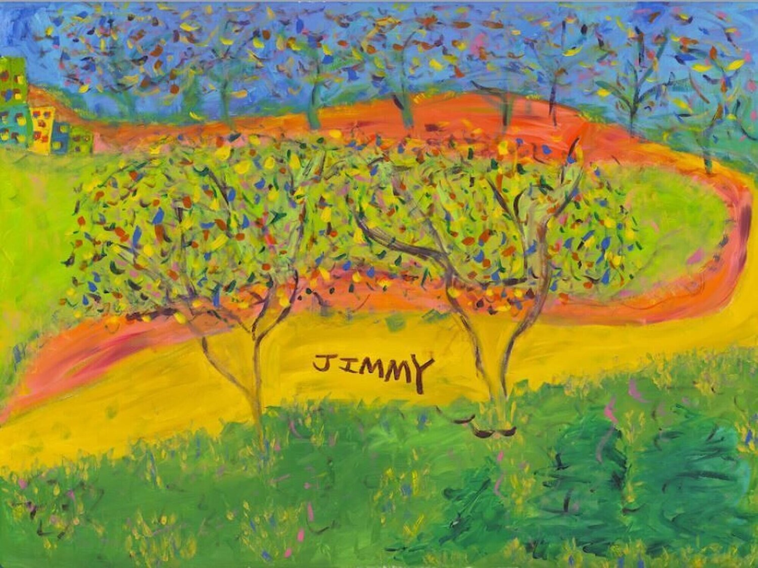 Bologna, Italy - Rossano Brazzi 1924 Jimmy Reagan Originalgemälde zu verkaufen
