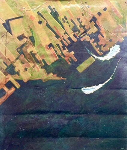 Portland Old Port de Kory Twaddle, Pintura a la venta en Singulart