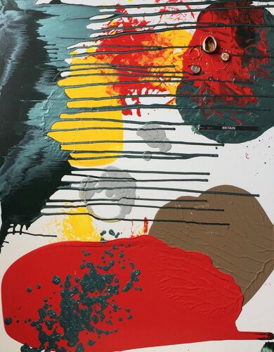 Britain Cell Mitosis Library Series de Kory Twaddle, Otros medios a la venta en Singulart
