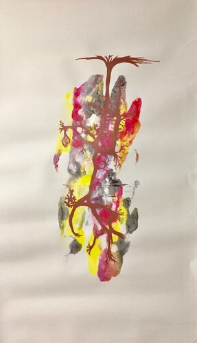 Biogram of the Kansas City Zoo de Kory Twaddle, Obra en papel a la venta en Singulart