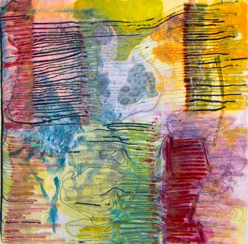 Self Portrait as Cell Mitosis Library van Kory Twaddle, Werk op papier te koop op Singulart