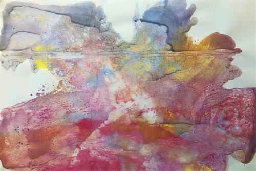 Untitled Monoprint 2 van Kory Twaddle, Werk op papier te koop op Singulart