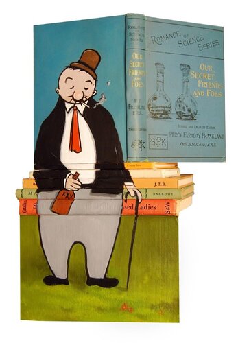 Our Secret Friends and Foes by Mike Stilkey, Painting for Sale on Singulart