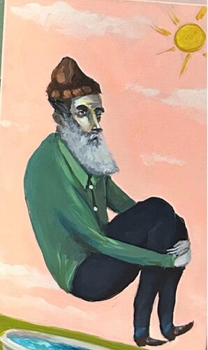 Yin van Mike Stilkey, Schilderij te koop op Singulart