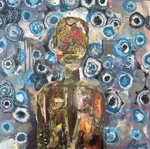 Esu Breathes Out a Star-Seeded Sky by Ram Brisueño, Painting for Sale on Singulart