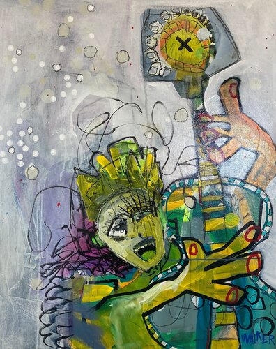 Improv Solo by Robin Walker, Painting for Sale on Singulart