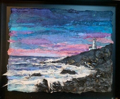 Lighthouse by Ronni Jolles, 회화 for Sale on Singulart