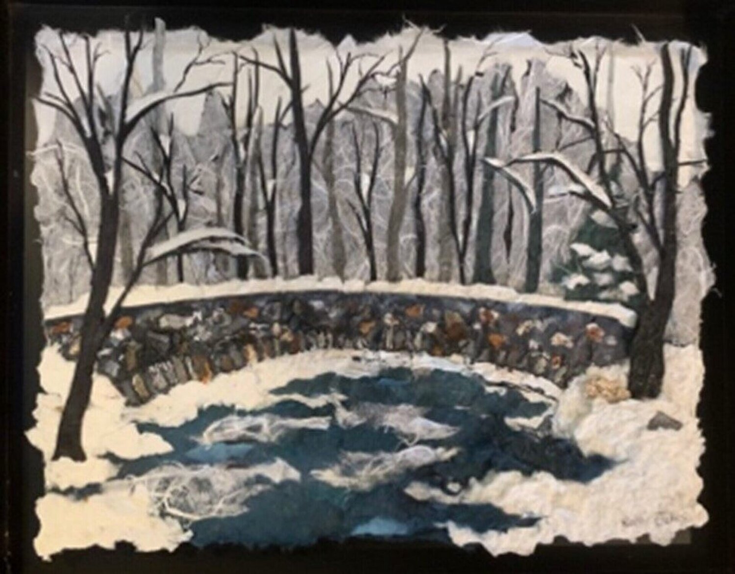 Boulder Bridge Ronni Jolles Dipinto originale in vendita
