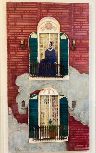 Woman Upstairs II by Katharine Owens, 회화 for Sale on Singulart