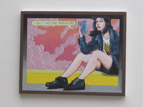 But No One Answers van Ralph Allen Massey, Schilderij te koop op Singulart