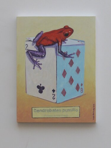 Dendrobates Pumilio de Ralph Allen Massey, Pintura a la venta en Singulart
