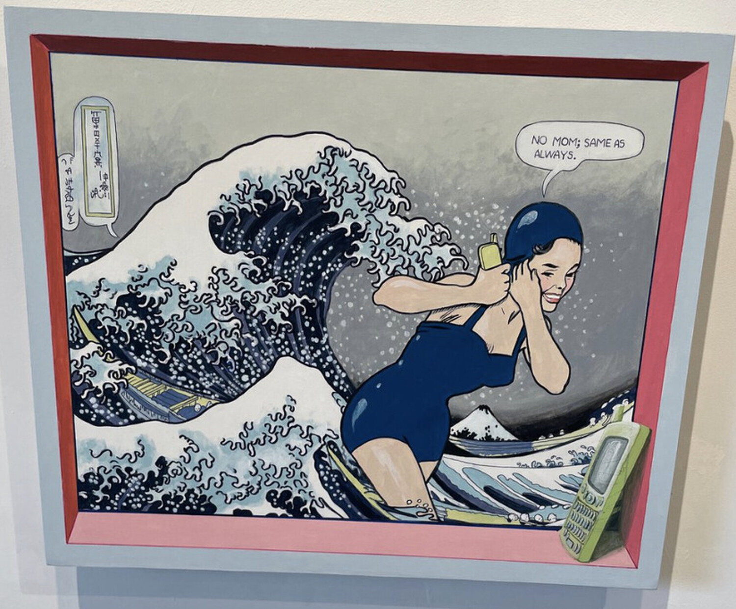 The Great Wave Ralph Allen Massey Dipinto originale in vendita