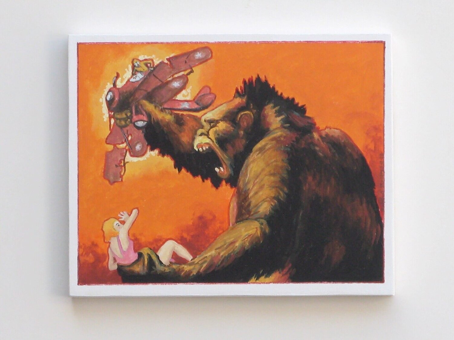 King Kong Offset #3 Ralph Allen Massey Dipinto originale in vendita