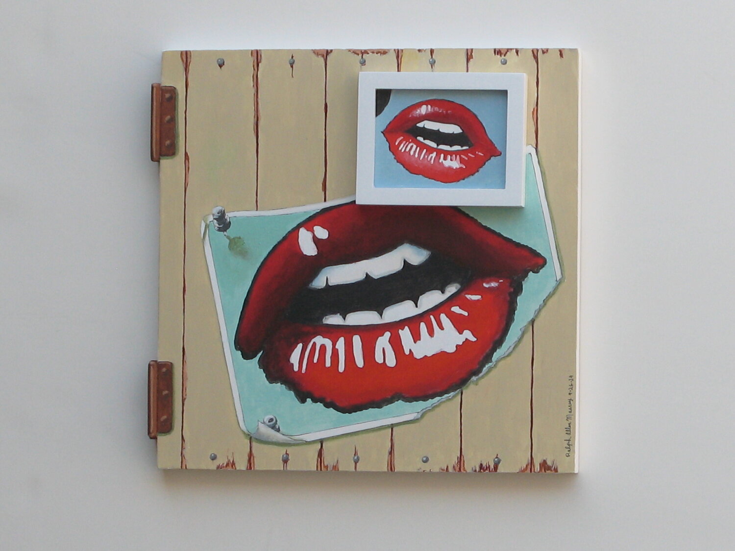 Lips Ralph Allen Massey Dipinto originale in vendita