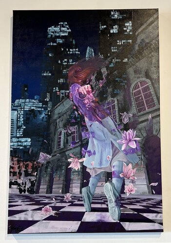 One wai Home di Ryan "Yanoe" Sarfati, Pittura in vendita su Singulart