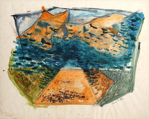 Abstract #4 van Chris Ritter, Schilderij te koop op Singulart
