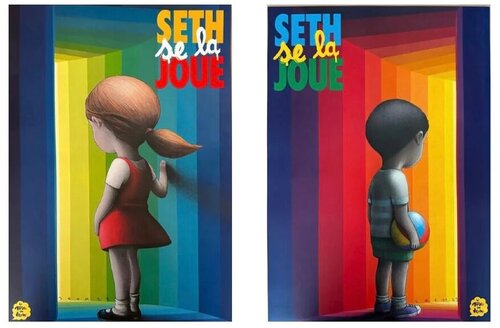 SETH de la joue (x2) par Seth, Édition en vente sur Singulart