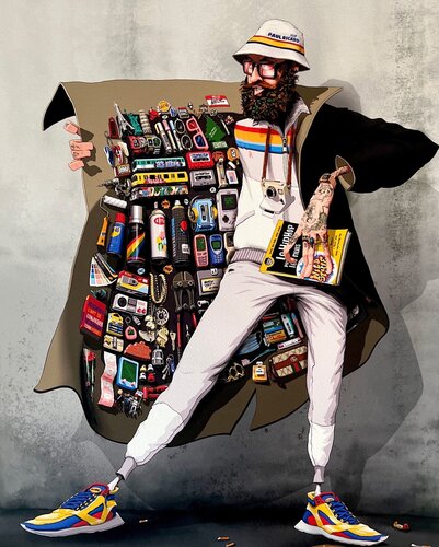 Hawking by MAYE, Print for Sale on Singulart