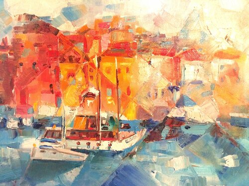 Sea par Vladislava Yakovenko, Peinture en vente sur Singulart