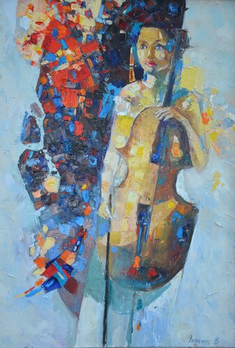 Music life par Vladislava Yakovenko, Peinture en vente sur Singulart