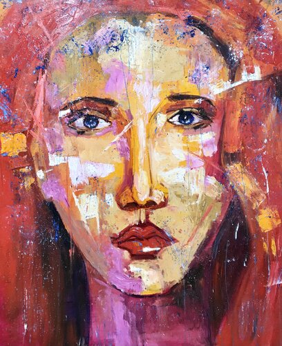 Face de Vladislava Yakovenko, Pintura a la venta en Singulart
