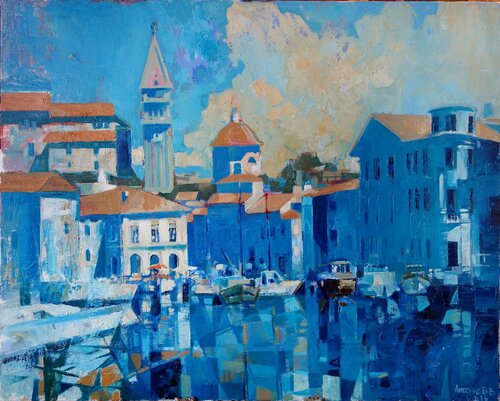 Viktor lysenko - Piran van Vladislava Yakovenko, Schilderij te koop op Singulart