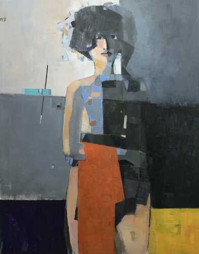 Viktor lysenko - women 2 de Vladislava Yakovenko, Pintura a la venta en Singulart