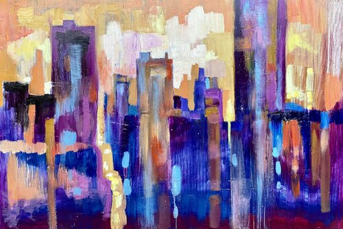 City von Vladislava Yakovenko, Malerei kaufen auf Singulart