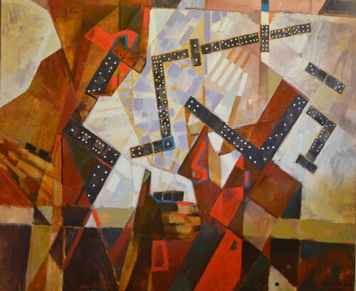fish Viktor Lysenko de Vladislava Yakovenko, Pintura a la venta en Singulart