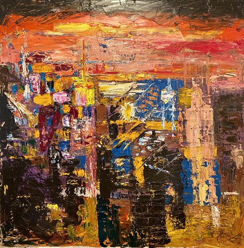 City von Vladislava Yakovenko, Malerei kaufen auf Singulart