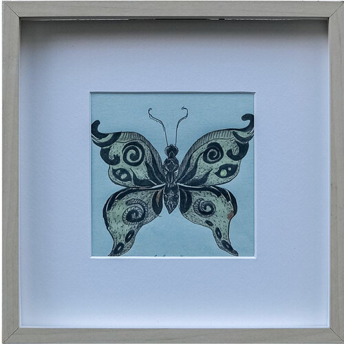 butterfly van Vladislava Yakovenko, Werk op papier te koop op Singulart