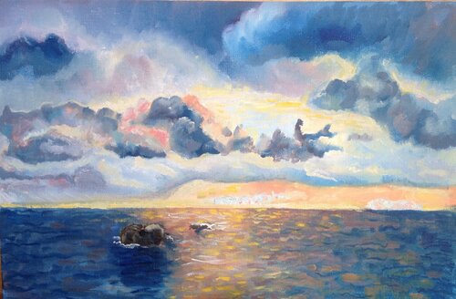 sea 21 de Vladislava Yakovenko, Pintura a la venta en Singulart